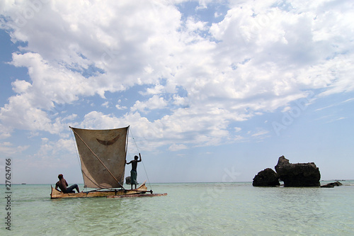 Fischerboot Madagaskar photo