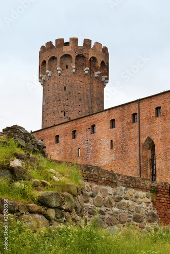 Teutonic castle in Poland (Swiecie)