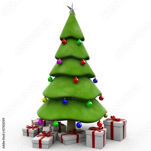 3D Christmas tree
