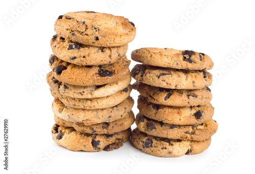 Two stacks cookies