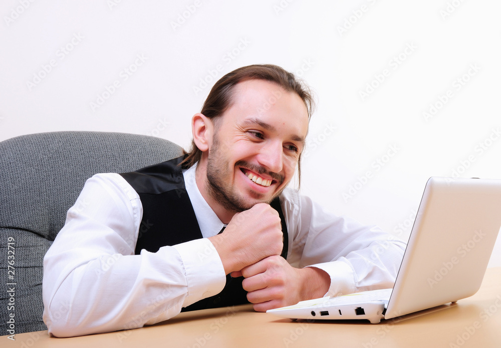 young business man young business man