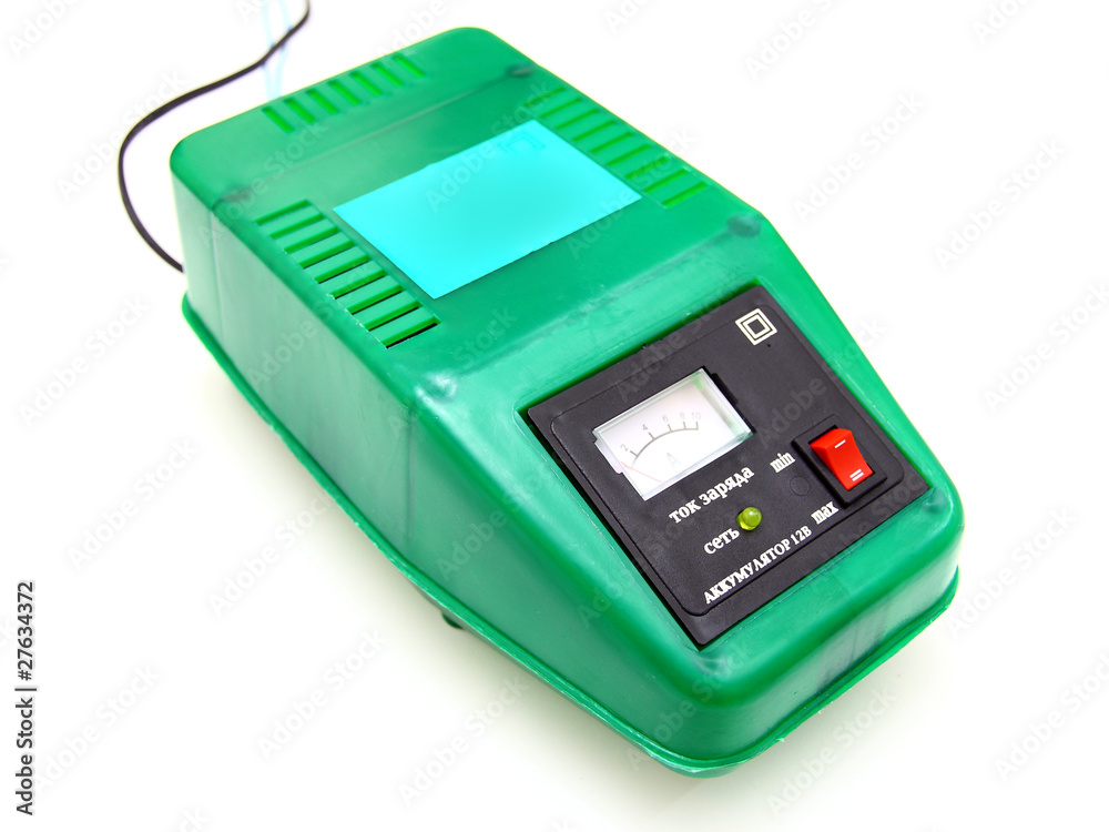 Charger for automobile accumulator Charger for automobile accumulator