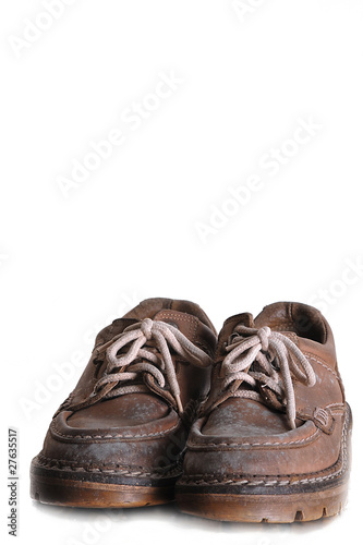 Obraz na płótnie Stare buty - but, but, stary, fototapety | Foteks