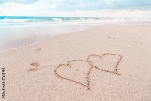 Beach Love Message
