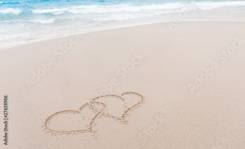 Love Note in the Sand