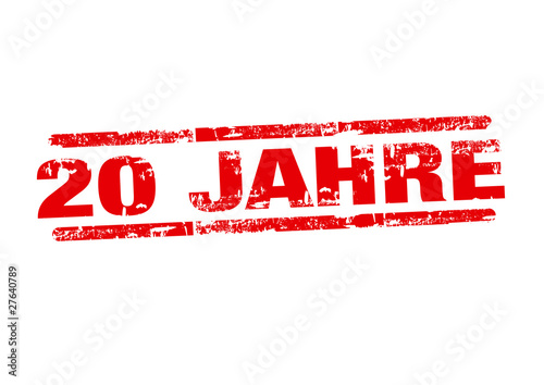 20 Jahre Stempel