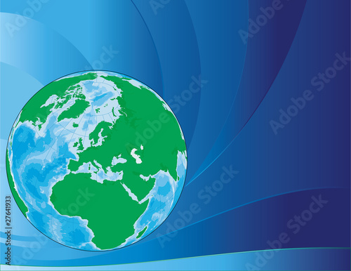 Globe of the world