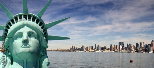 beautiful tourism travel concept for new york city