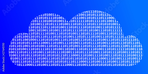 Cloud Computing - Binär-Wolke