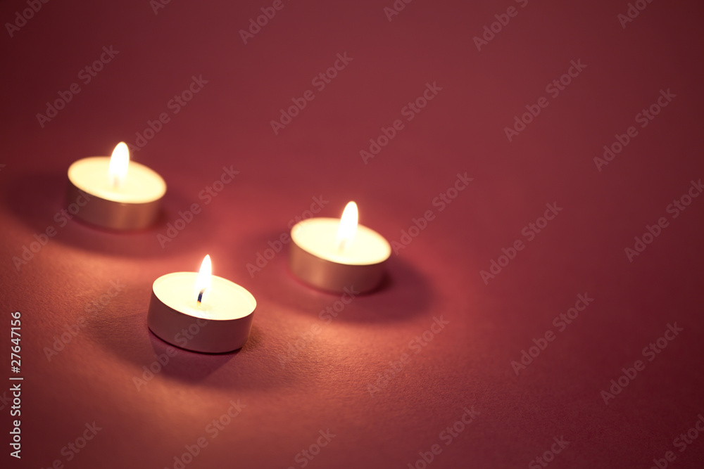Three candles Three candles