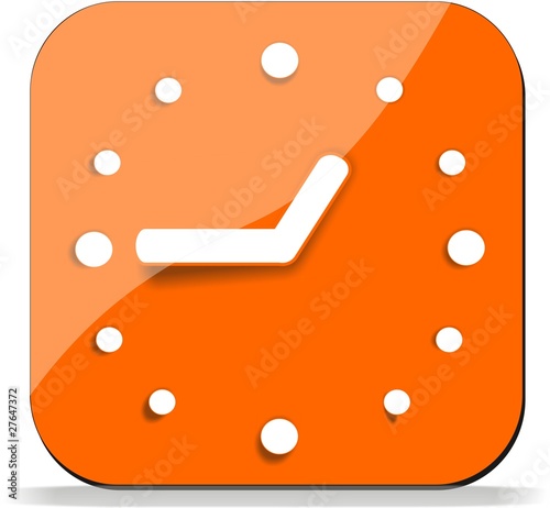 bouton horloge
