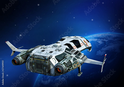 Fototapeta Naklejka Na Ścianę i Meble -  spaceship going home