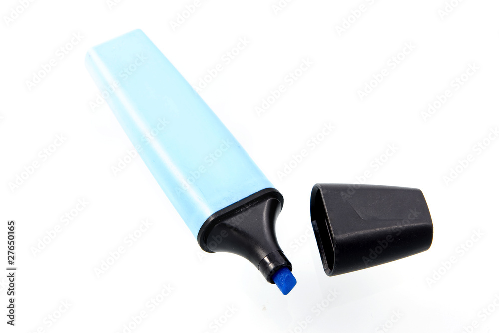 a blue marker a blue marker