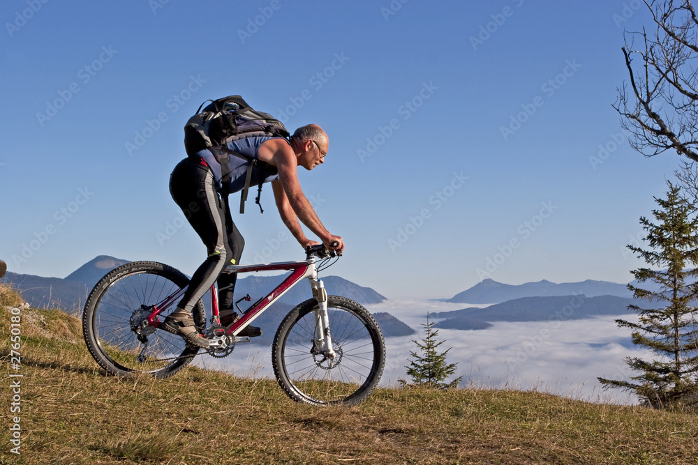 Mountainbiken am Kranzberg