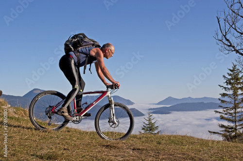 Mountainbiken am Kranzberg
