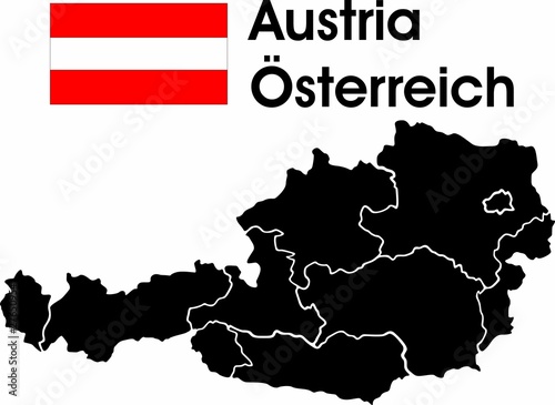 Österreich Karte