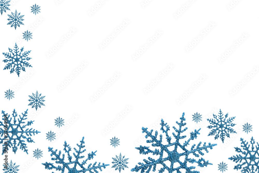 Snowflake Border Snowflake Border
