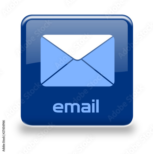Button Email blau
