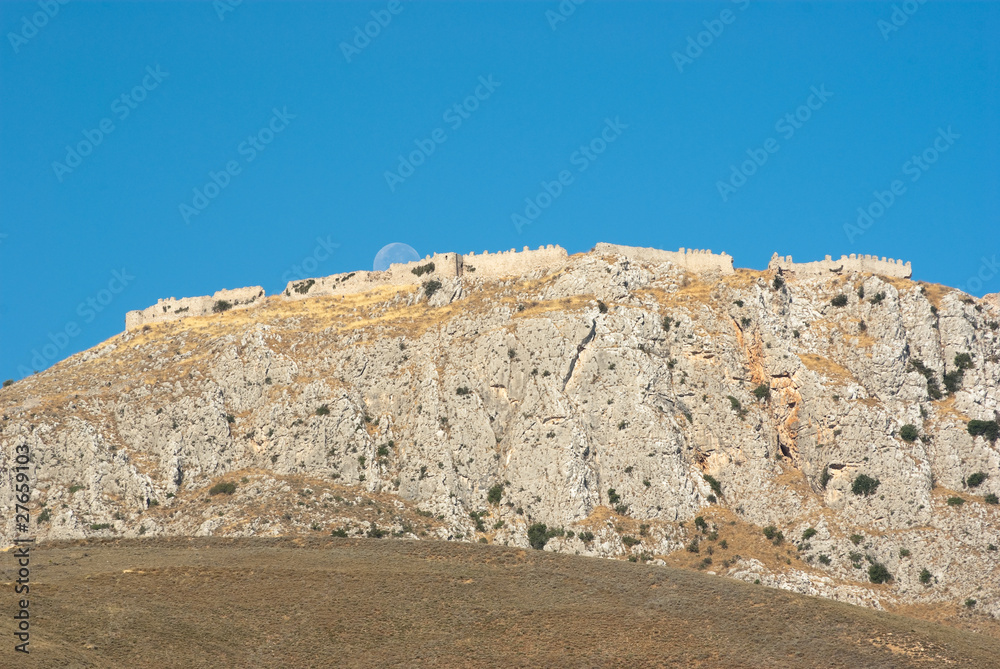 Acrocorinth Fortified Mountain, Greece Acrocorinth Fortified Mountain, Greece