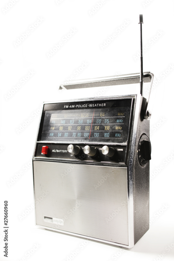 Fototapeta premium retro radio