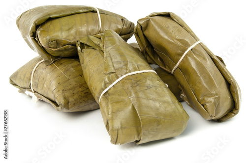 Tamale, traditional food from Latin America photo