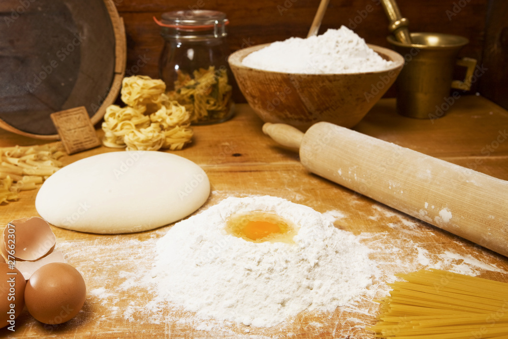 Fototapeta premium Means for making bread