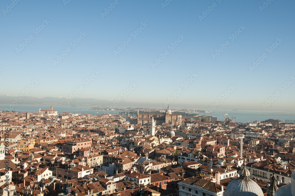 Ariel view of Venice