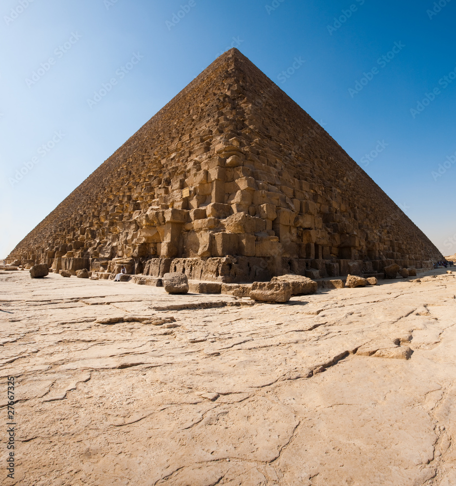 Pyramid Of Cheops Base Foundation Pyramid Of Cheops Base Foundation