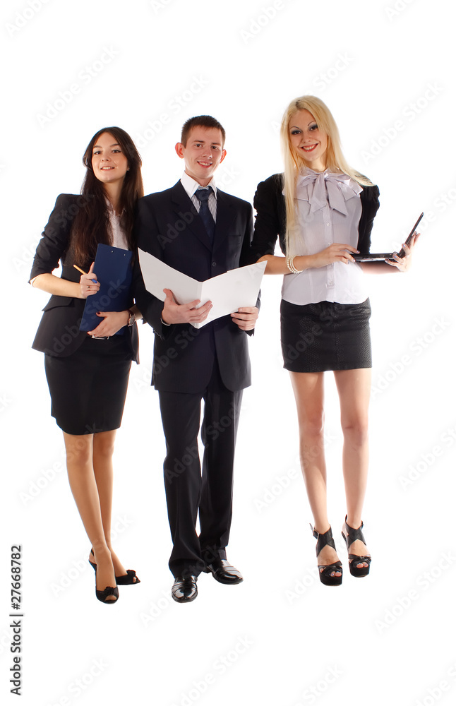 The business team The business team