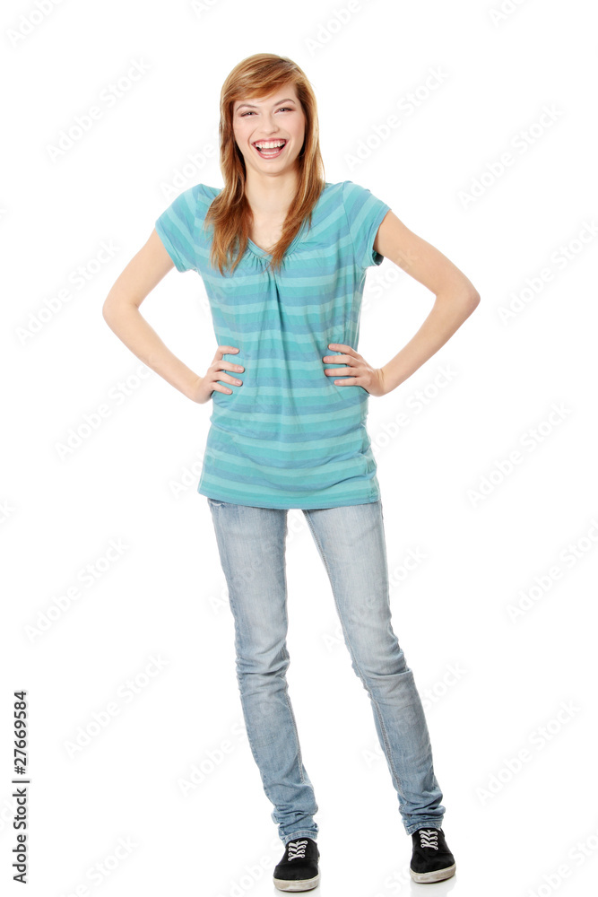 Beautiful teen woman Beautiful teen woman