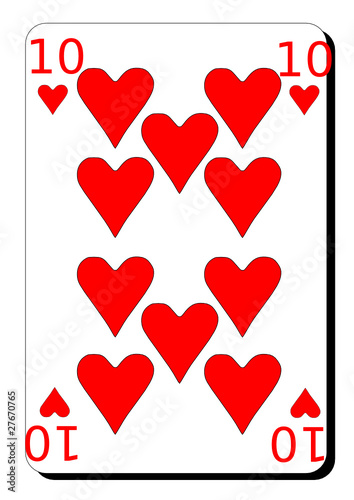 Dix  de coeur
