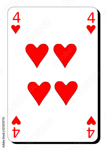 Quatre de coeur