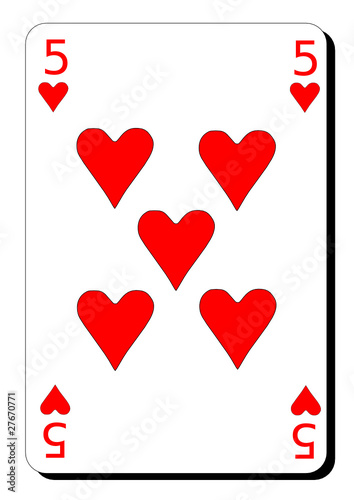 Cinq de coeur