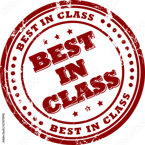 Best in class grunge stamp, vector illustration
