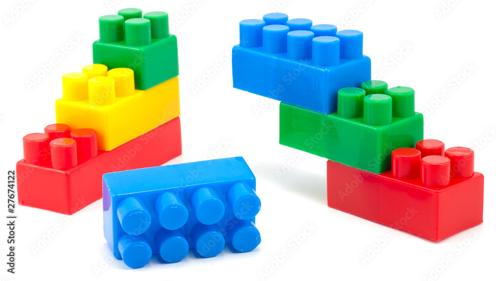 stack of colorful building blocks - no trademarks stack of colorful building blocks - no trademarks
