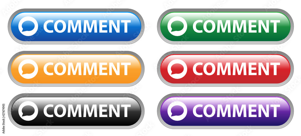COMMENT Web Buttons Set (share forum opinion vote speech bubble) COMMENT Web Buttons Set (share forum opinion vote speech bubble)