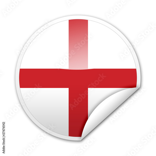 Pegatina bandera Inglaterra con reborde Free Download Pegatina bandera Inglaterra con reborde - GFXLoad