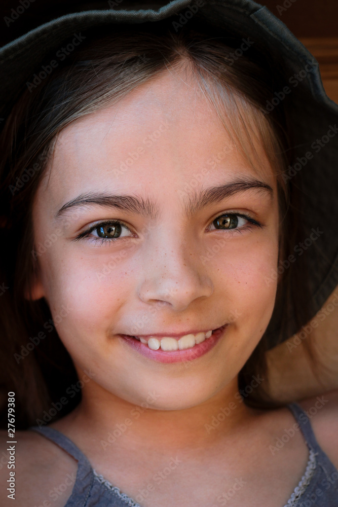 portrait de fillette portrait de fillette
