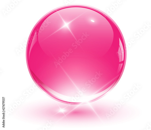 3D crystal sphere
