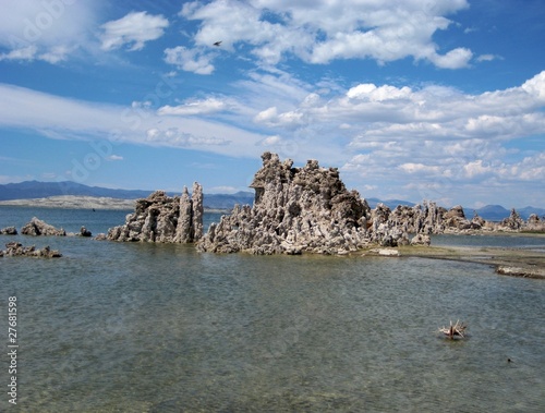 Tufa towers and spines in Mono Lake Tufa State Nature Reserve photo