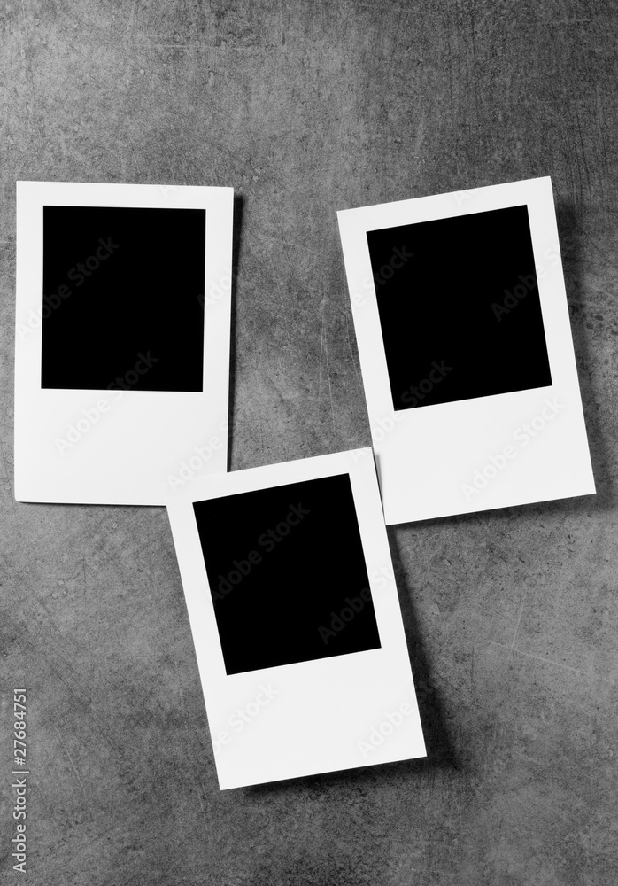 Designer concept - blank photo frames for your photos Designer concept - blank photo frames for your photos