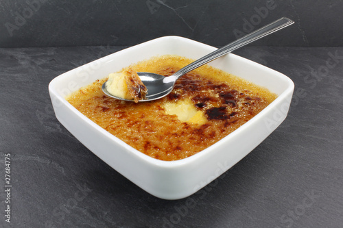 Obraz na plátně Crème brûlée