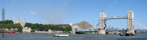 Historical London panorama