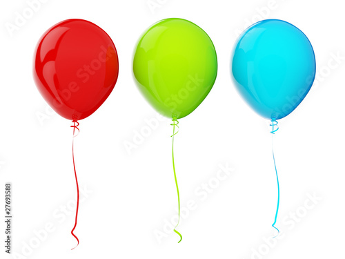 Balloons. RGB colors