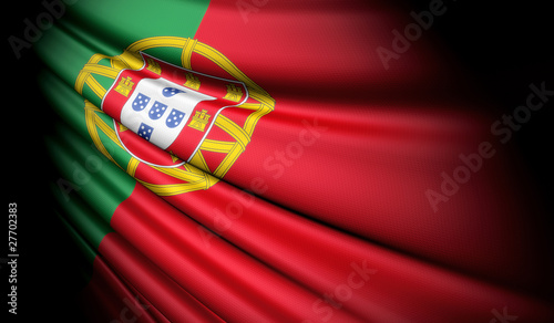 Obraz na plátně Flag of Portugal