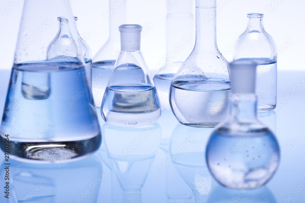 Glass in laboratory Glass in laboratory
