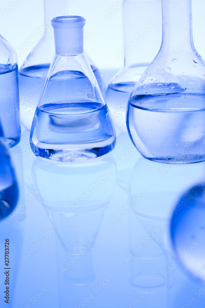 Glass in laboratory Glass in laboratory