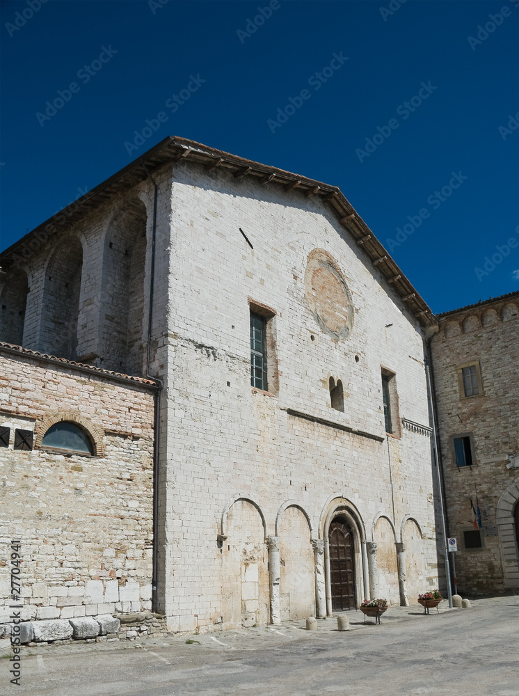 St. Pietro Church. Gubbio. Umbria.