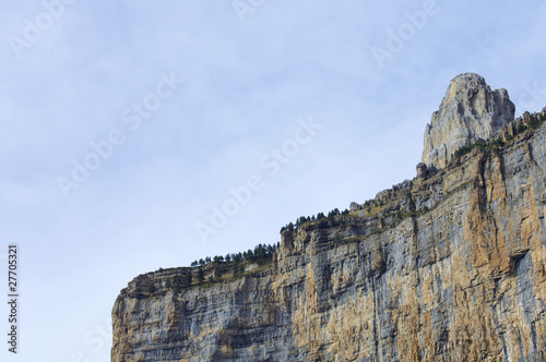 rocky pinnacle in Ordesa valley