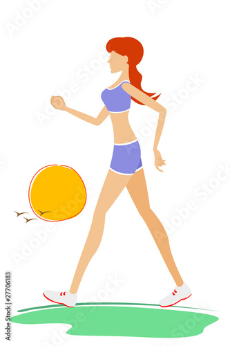 fit young lady